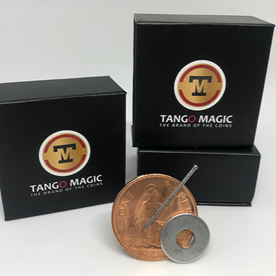 Magnetic Coin English Penny (D0027)by Tango - Trick